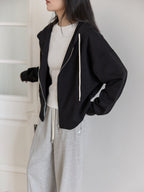 【新作キャンペーン】ドロップショルダー フード付きスウェット M00144