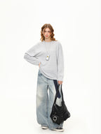 リネン ドレープ感 長袖 M00094