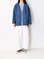 ストライプヘムTシャツ M00023