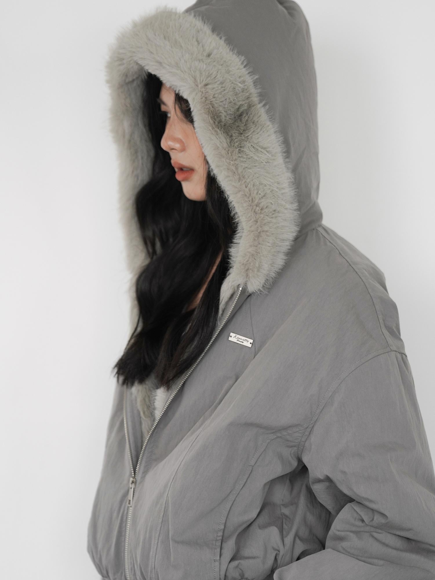 フード付き中綿ジャケット M00126