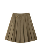 台型プリーツスカート M00062