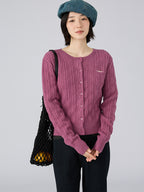 アーガイル柄 ニットトップス M00106