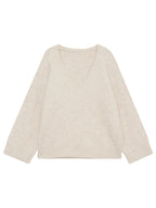 【新作キャンペーン】Vネックリラックスニット M00152