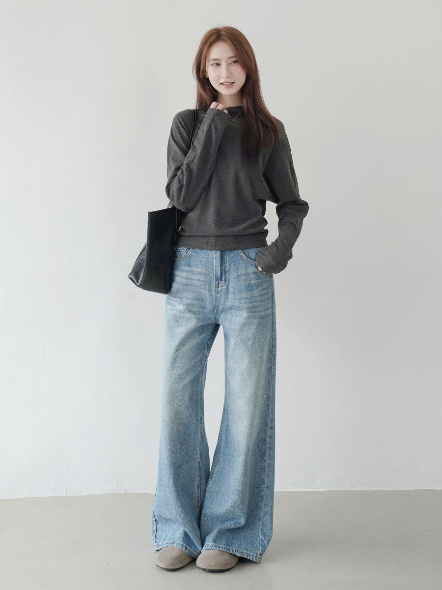 【新作キャンペーン】チュールインレイ Tシャツ M00147