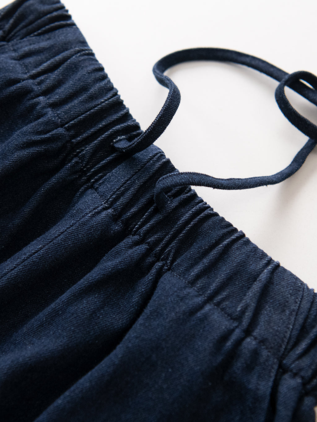 【秋新作】 コットンワイドデニムパンツ M0006