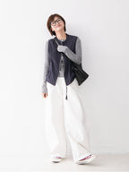 ストレッチコットンクルーネックT  M0007