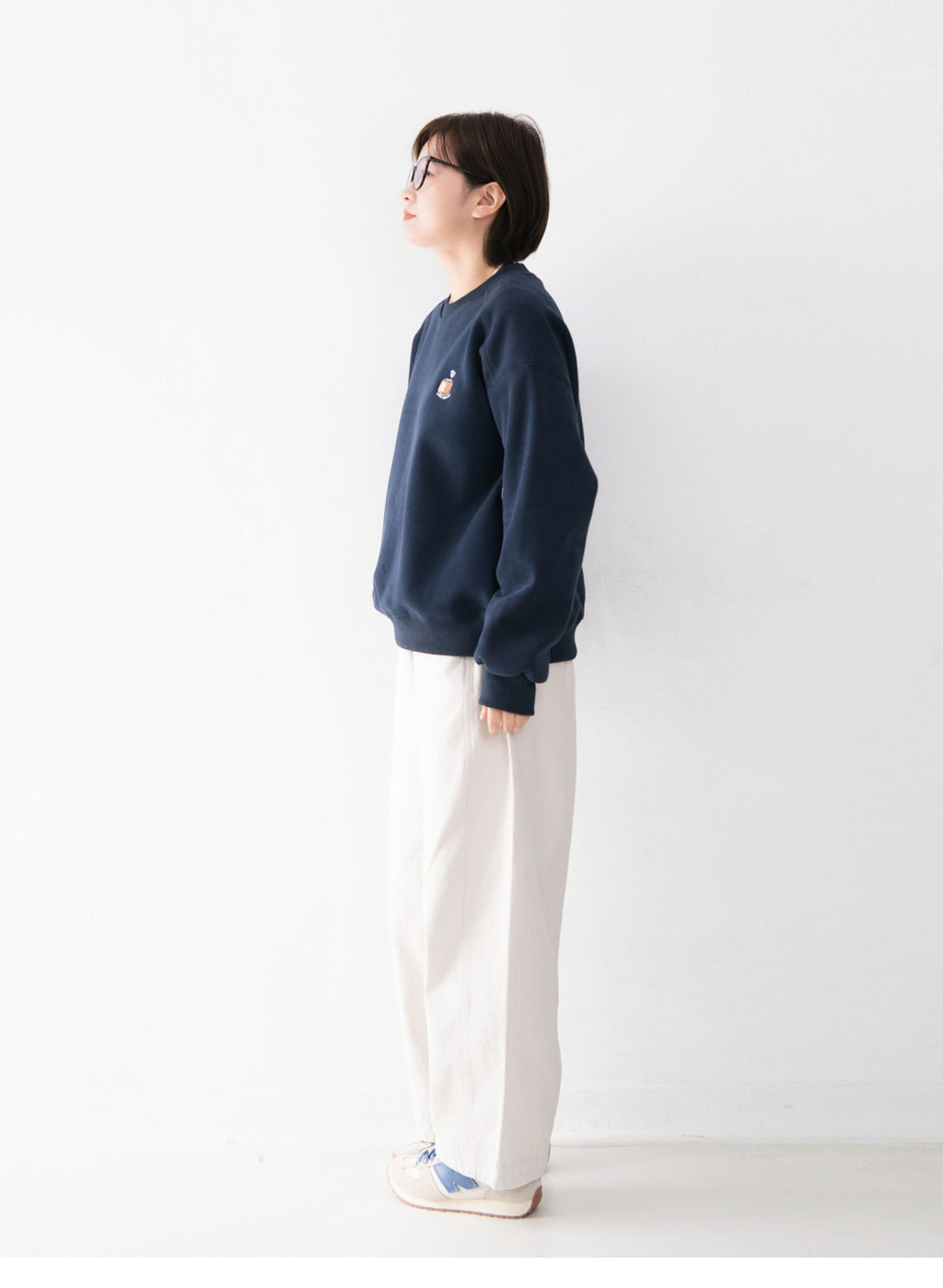 コットン ワイドパンツ M00166