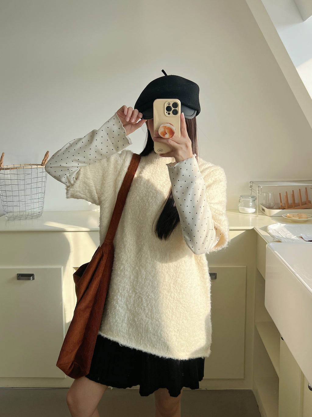 【新作キャンペーン】コットンニットクルーネック M00151