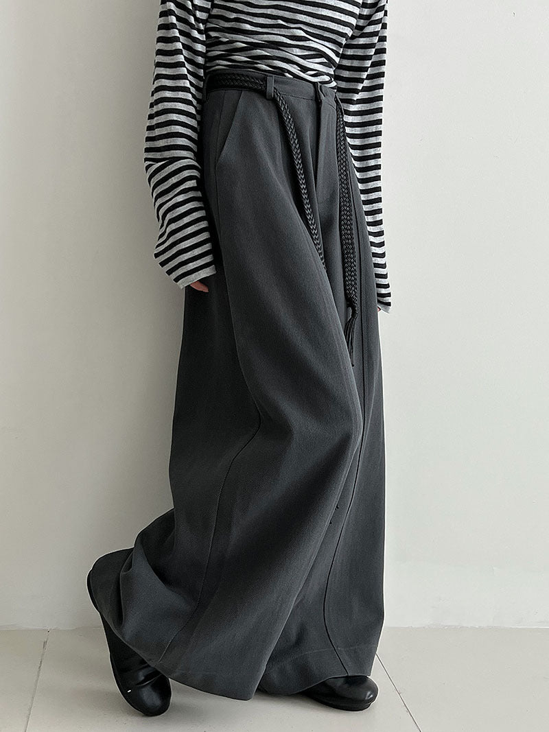 タックワイドパンツ M00122