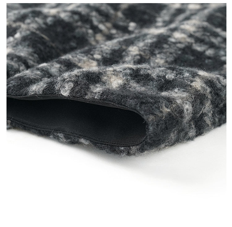 チェック柄フレアスカート M00148