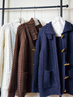 スタンドカラー ニットカーディガン M00130