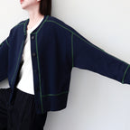 ツートンカラークルーネックスウェット M00026