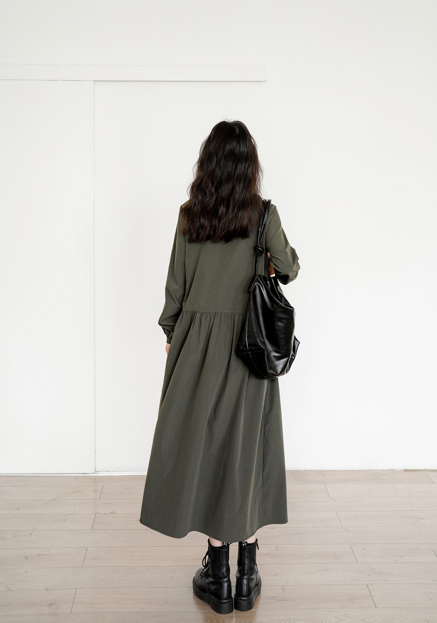 フレンチシャツワンピース M00041