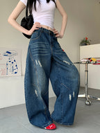 ダメージ サークルカーブ ジーンズ M00088