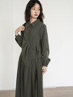 フレンチシャツワンピース M00041