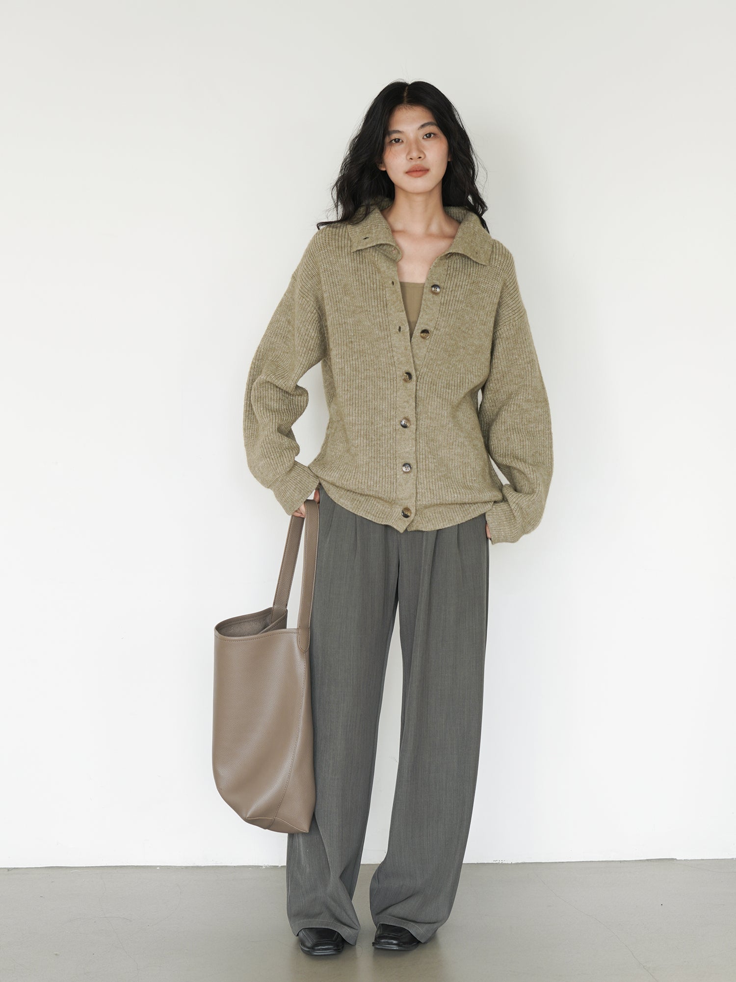 ウィンターニットカーディガン M00038