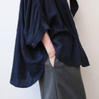 ベーシック七分袖シャツ M00027