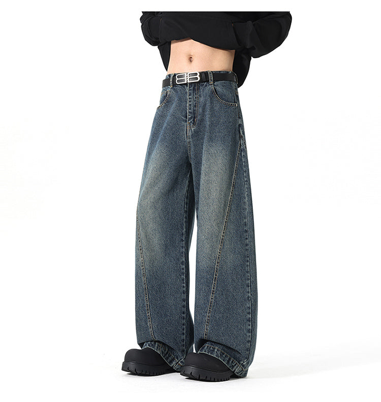 ヴィンテージワイドデニムパンツ M00025