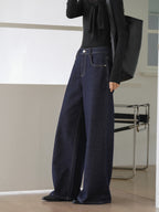 ワイドデニムパンツ M00040