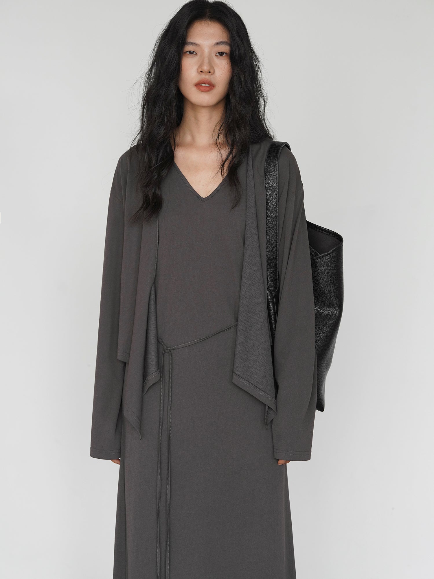 セットアップワンピース＆カーディガン M00024