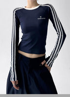 アメリカンヴィンテージ 三本線 T シャツ M00099