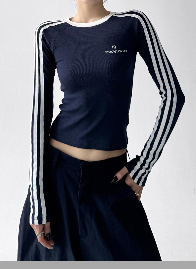 アメリカンヴィンテージ 三本線 T シャツ M00099