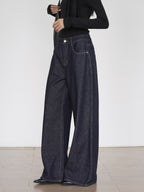 ワイドデニムパンツ M00040