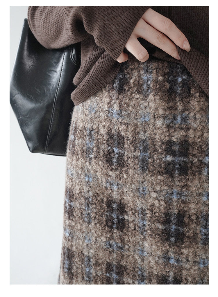 【新作キャンペーン】チェック柄フレアスカート M00148