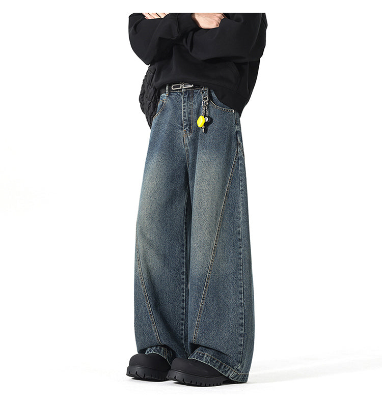 ヴィンテージワイドデニムパンツ M00025