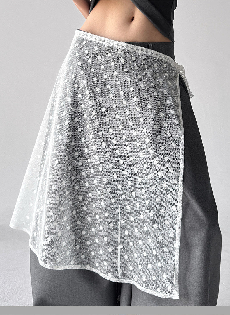 ドットレースエプロン M00153
