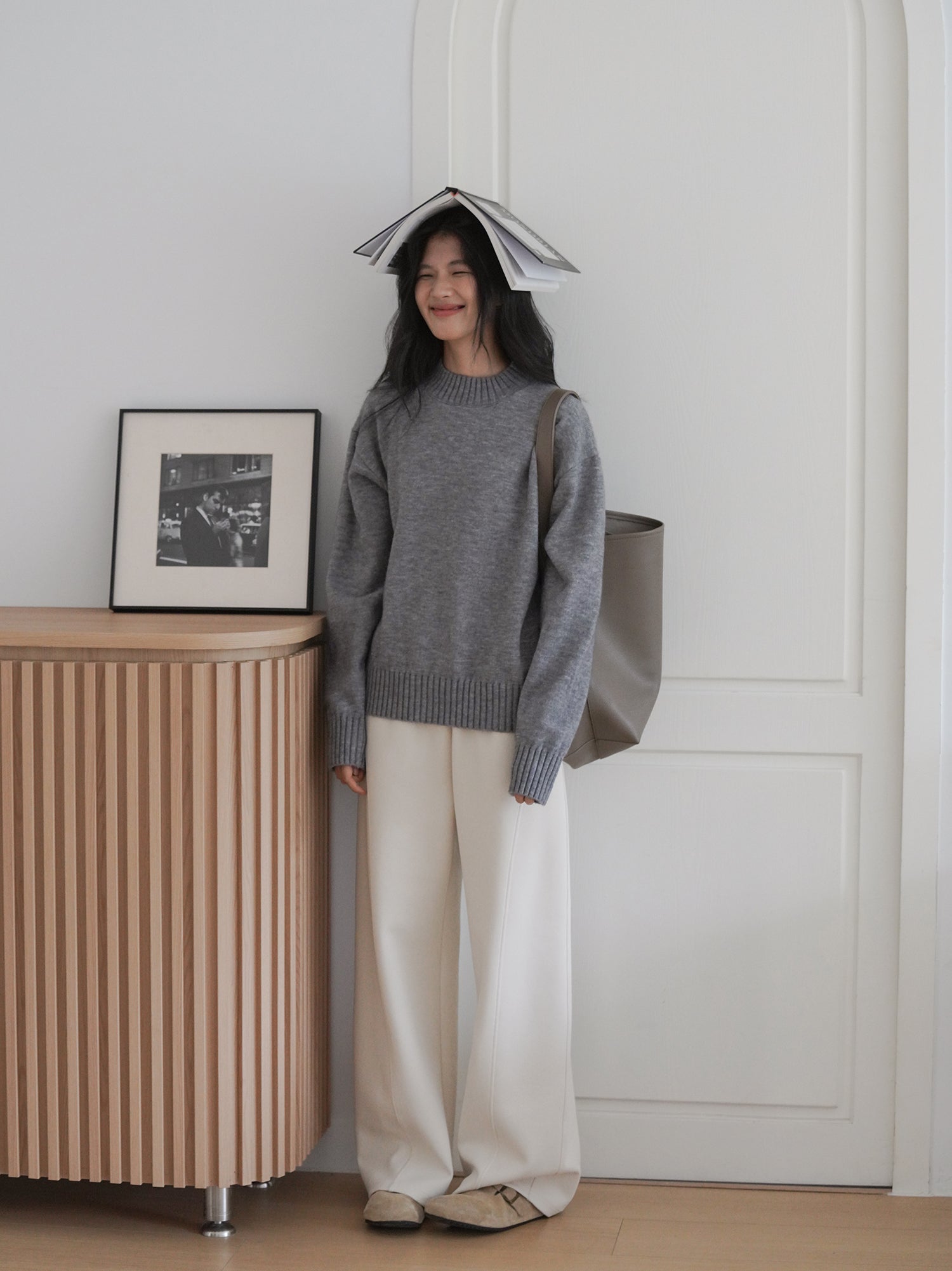 ウィンターショートニット M00047