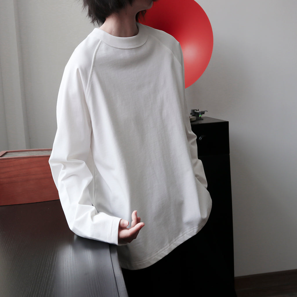 クルーネック ロングスリーブ T シャツ M00108