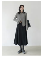 ウールフレアスカート M00054