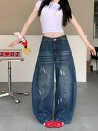 ダメージ サークルカーブ ジーンズ M00088