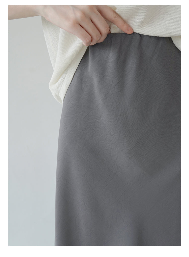 Aラインスカート M00055