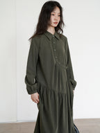 フレンチシャツワンピース M00041