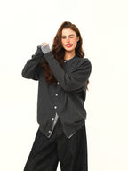 フェイクツーピース カーディガン M00092