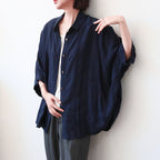 ベーシック七分袖シャツ M00027