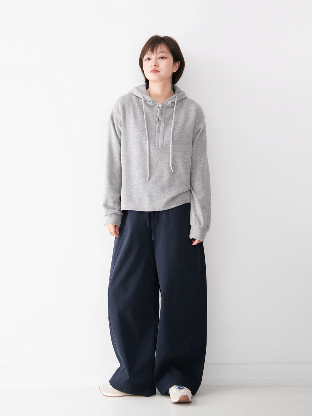 コットン ワイドパンツ M00166