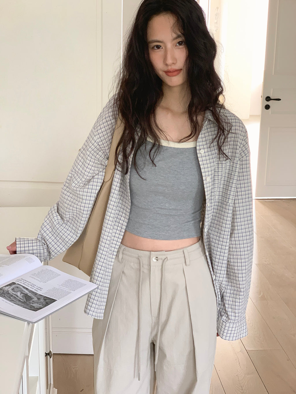 ロングスリーブシャツ M00044