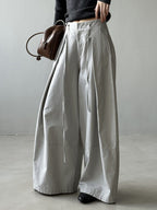 カットデザインワイドパンツ M00015