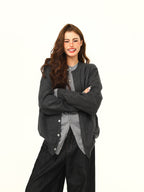 フェイクツーピース カーディガン M00092