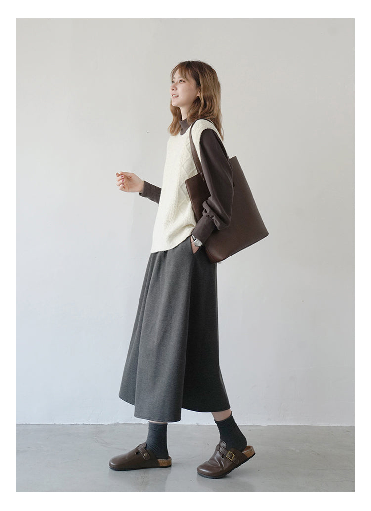 ウールスカート M00056