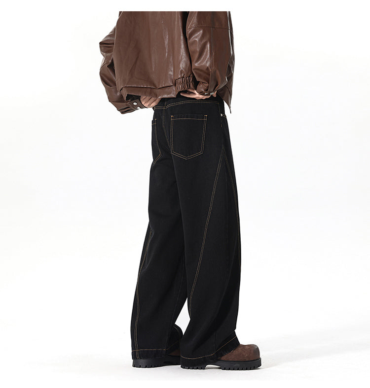 ヴィンテージワイドデニムパンツ M00025