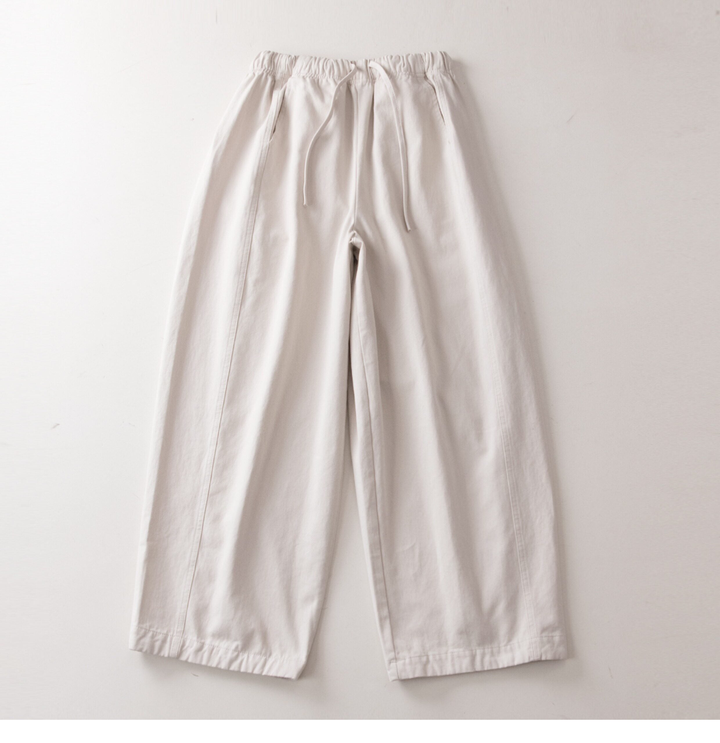 コットン ワイドパンツ M00166