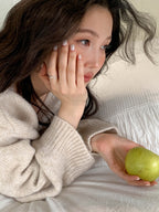 【新作キャンペーン】Vネックリラックスニット M00152