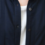 ベーシック七分袖シャツ M00027