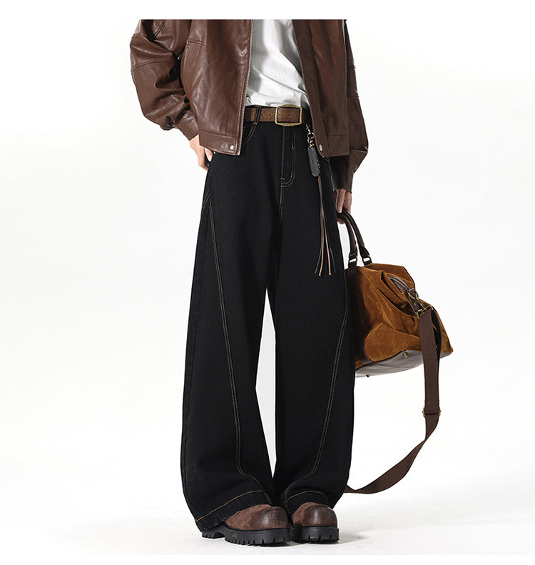 ヴィンテージワイドデニムパンツ M00025