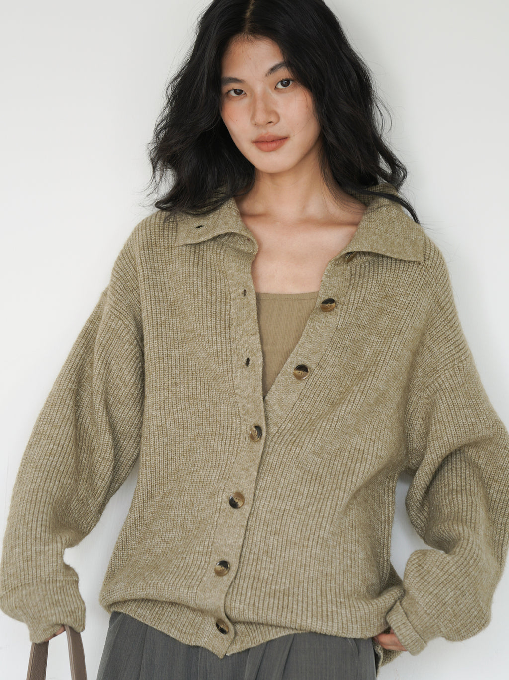 ウィンターニットカーディガン M00038