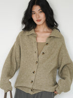 ウィンターニットカーディガン M00038